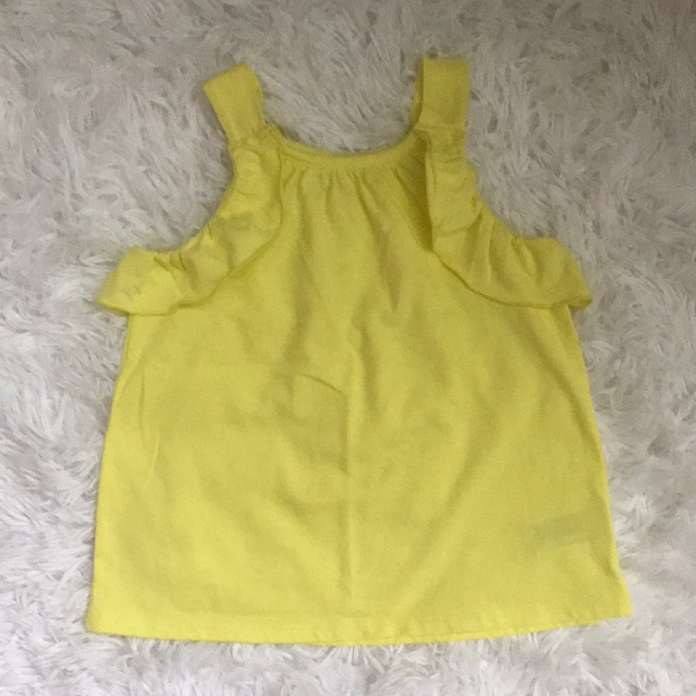 Cat & Jack Yellow Toddler Shirt - 3T